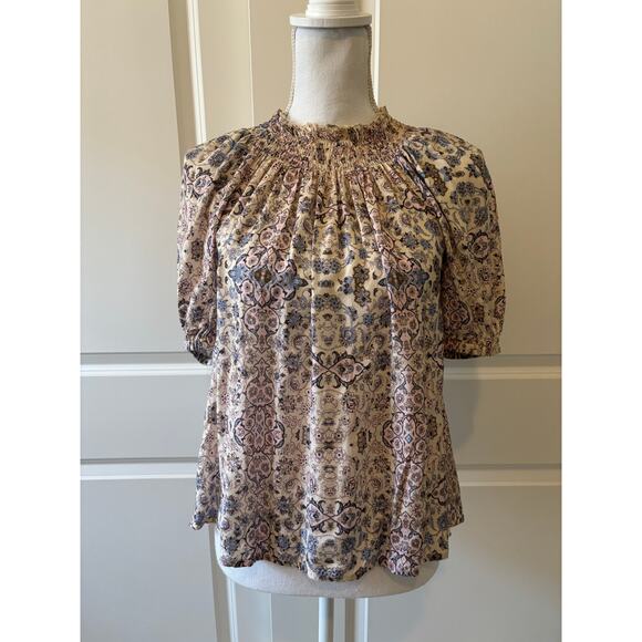 Roller Rabbit Odila Ainsley 100% Viscose Blouse - Picture 1 of 7